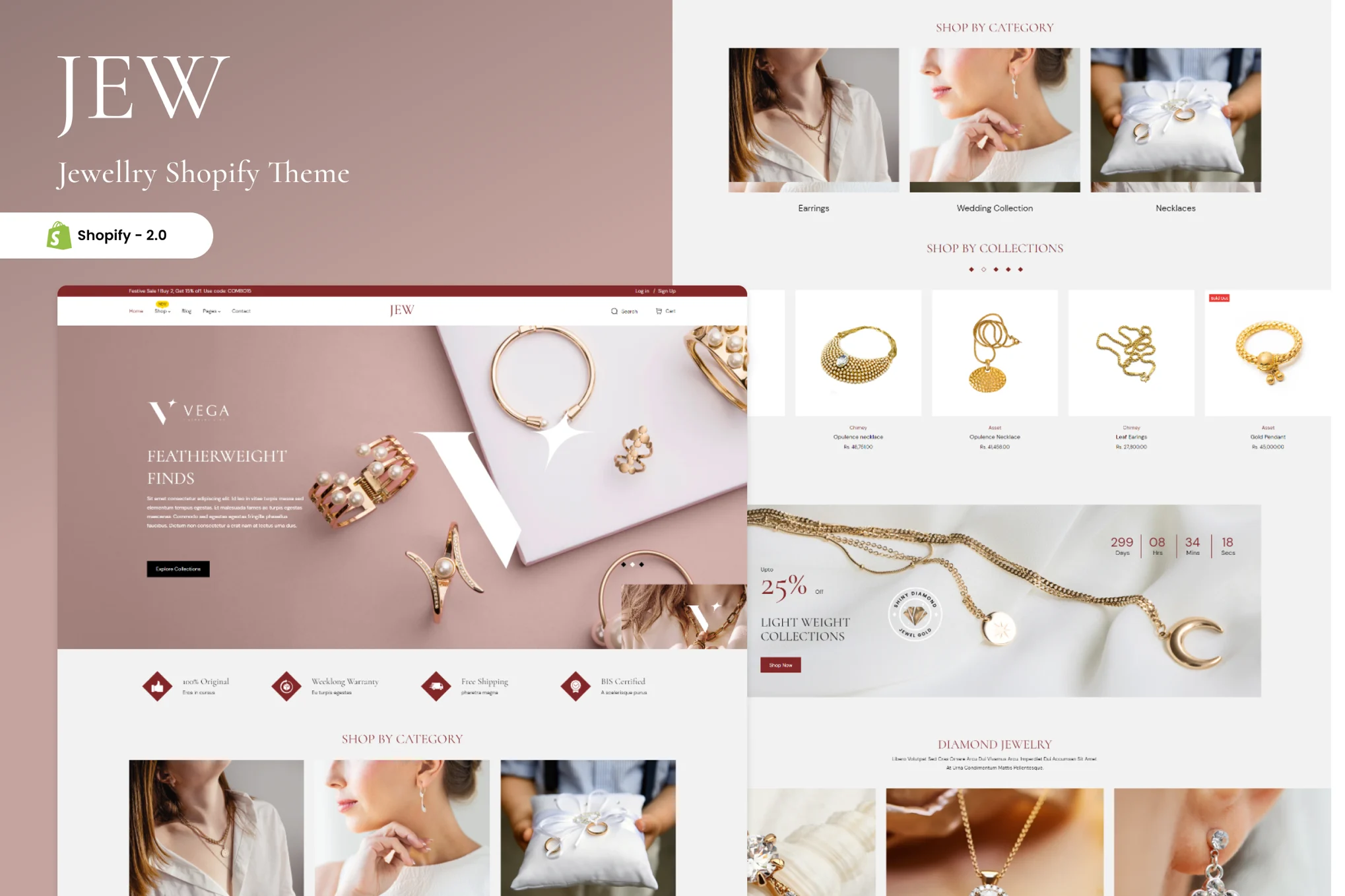 Jew Jewelry Shopify Theme