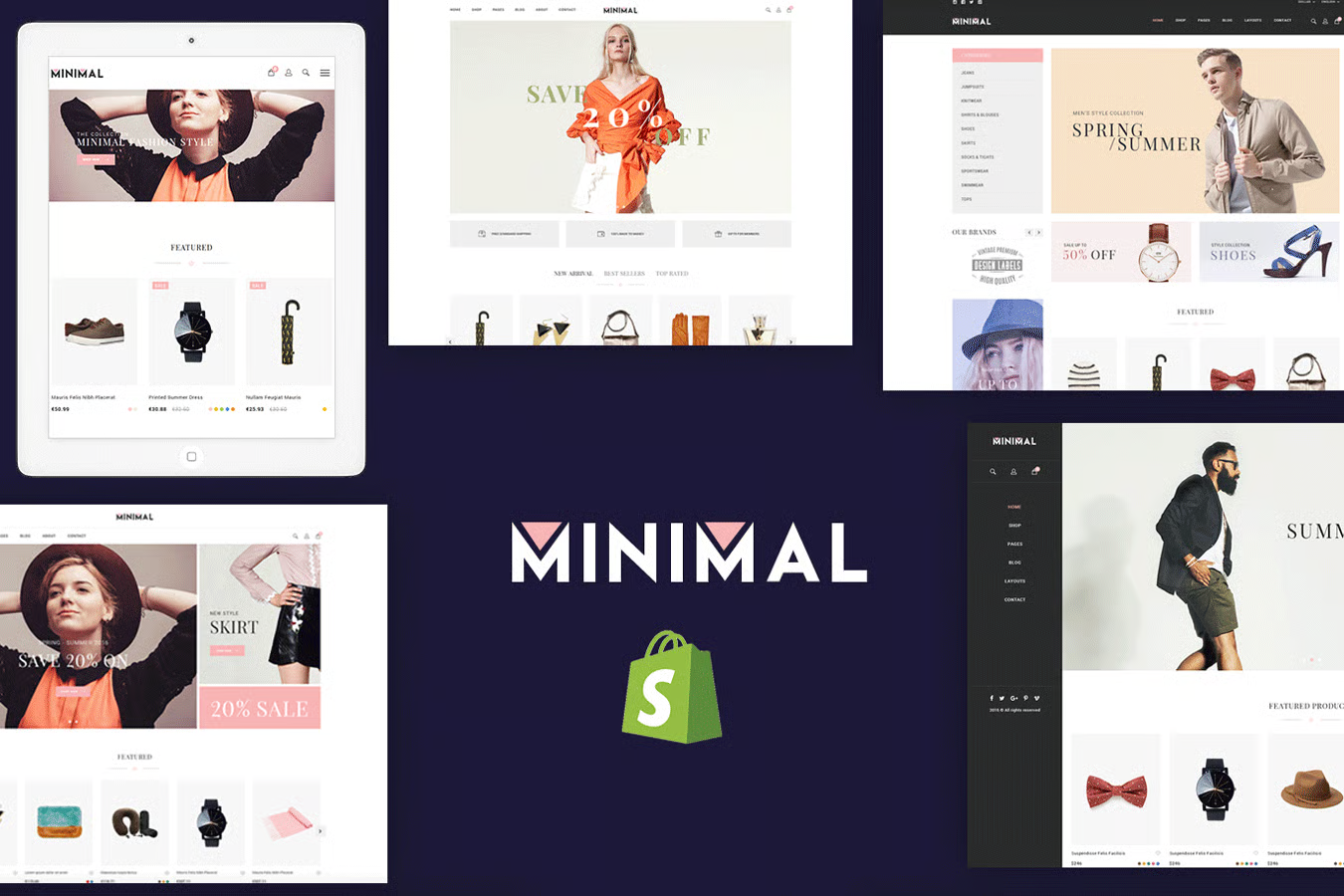 JMS Minimal Multipurpose Shopify Theme