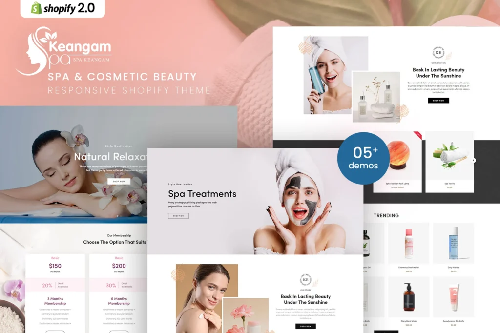 Keangam Cosmetic Shopify Theme