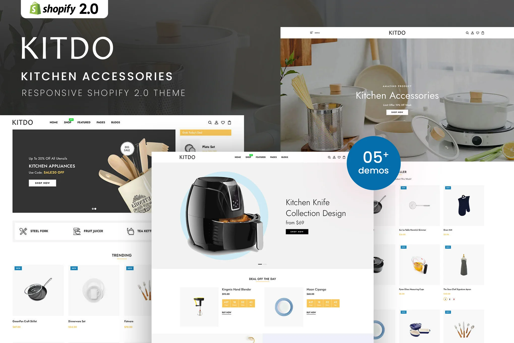 Kitdo Kitchen Accessories Shopify Theme