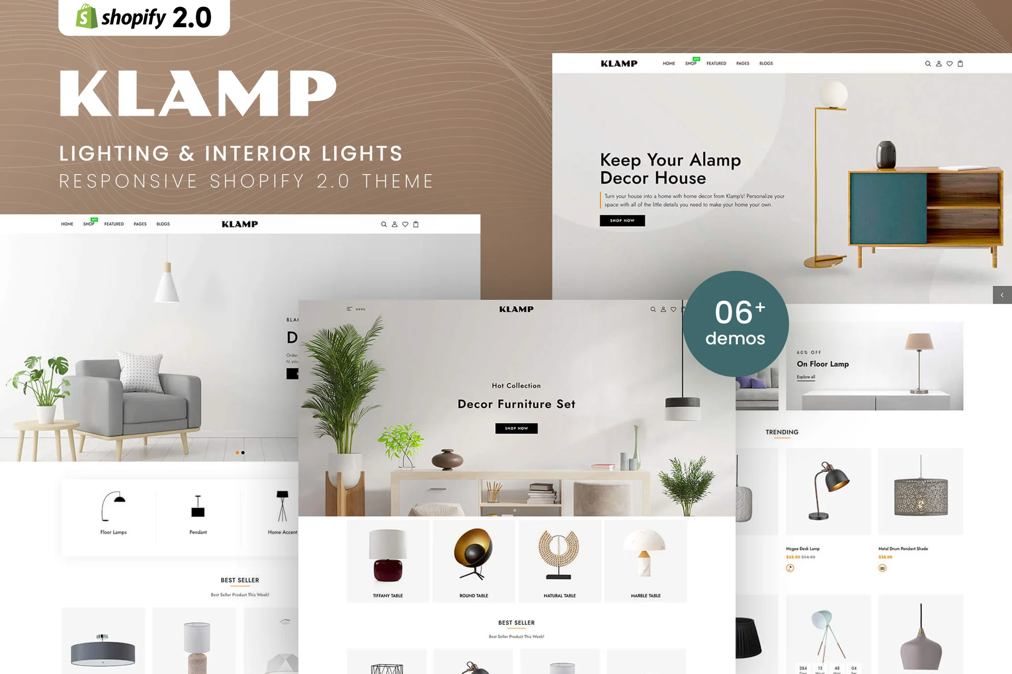 Klamp Interior Lights Shopify Theme