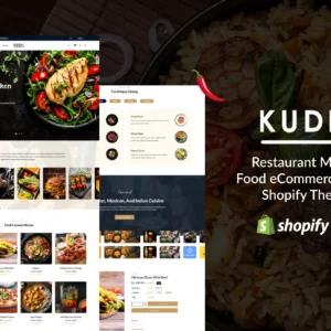 Kudil Restaurant Shopify Theme