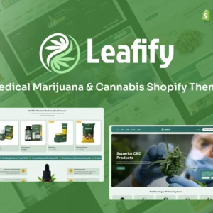 Leafify Marijuana Shopify Theme