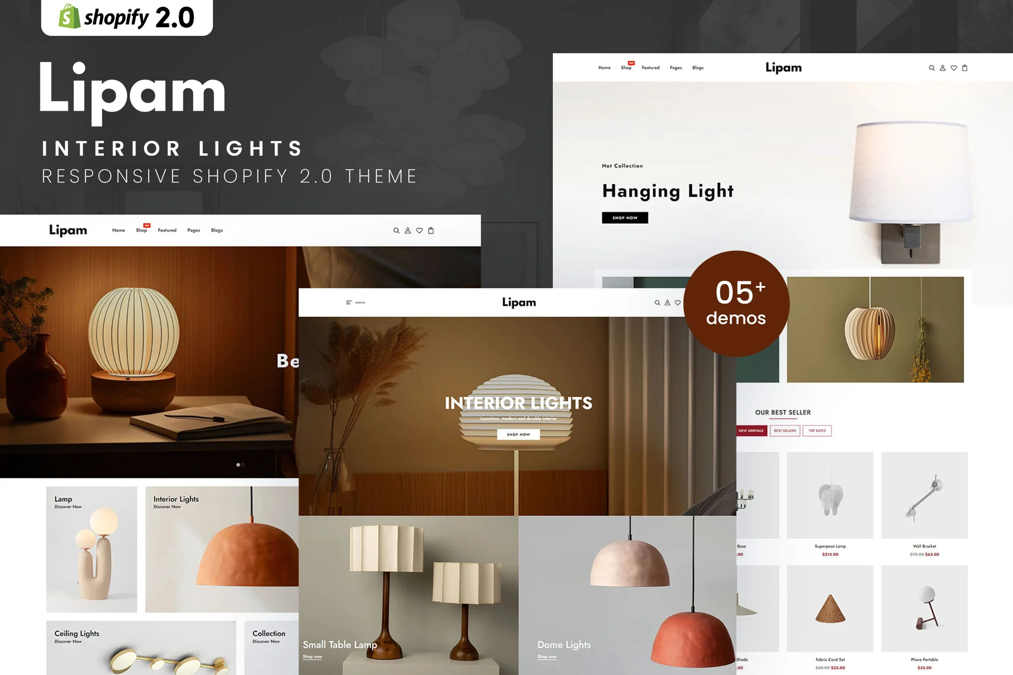 Lipam Interior Design Shopify Theme