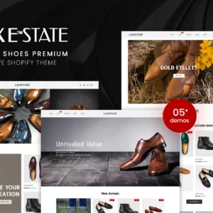 LuxeState Shoes Store Shopify Theme