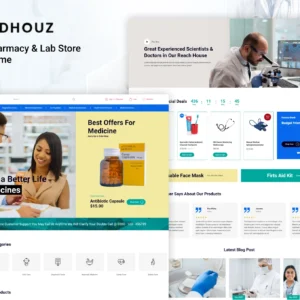Medhouz Pharmacy Shopify Theme