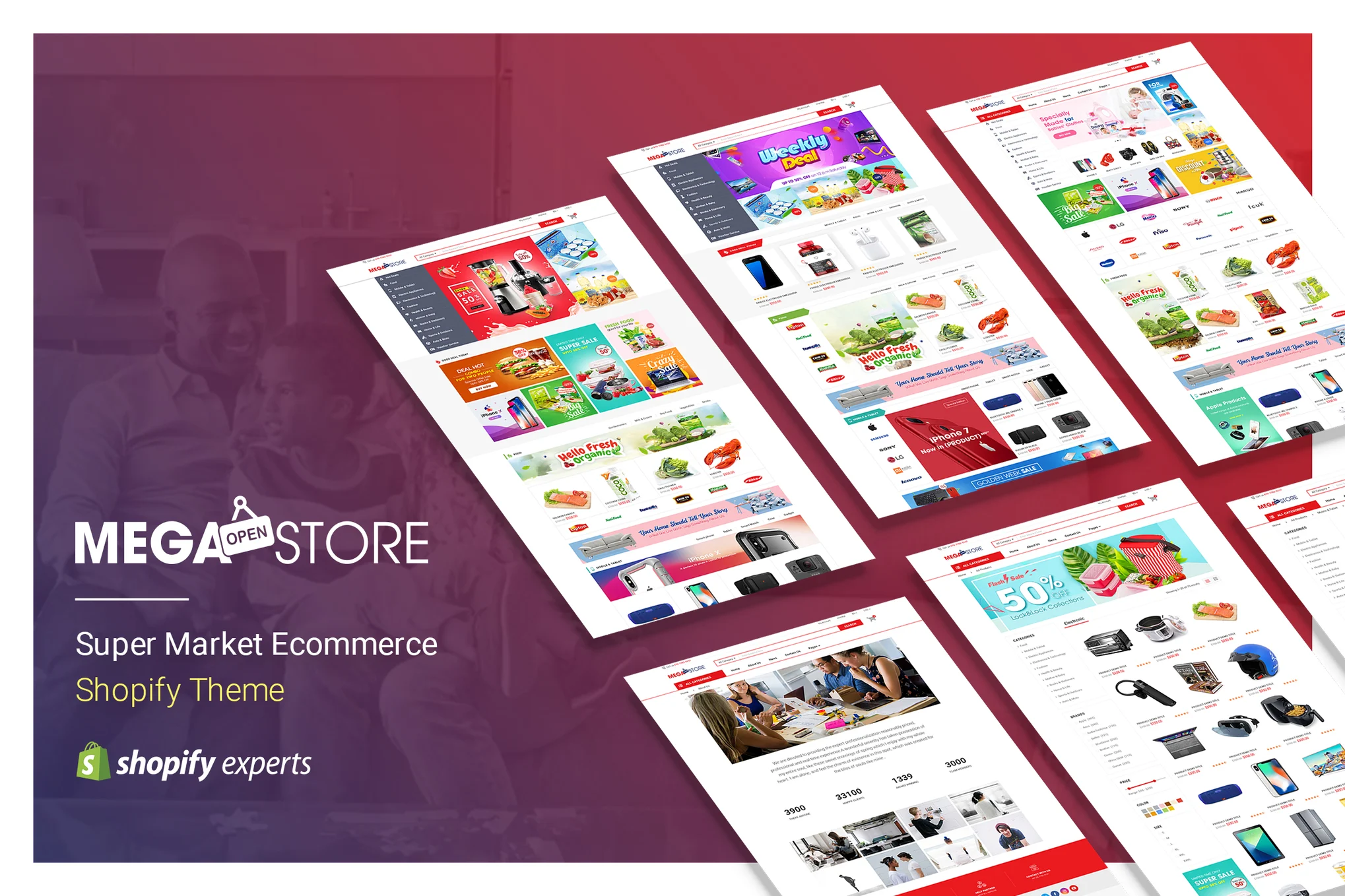 MegaStore Super Market Shopify Theme