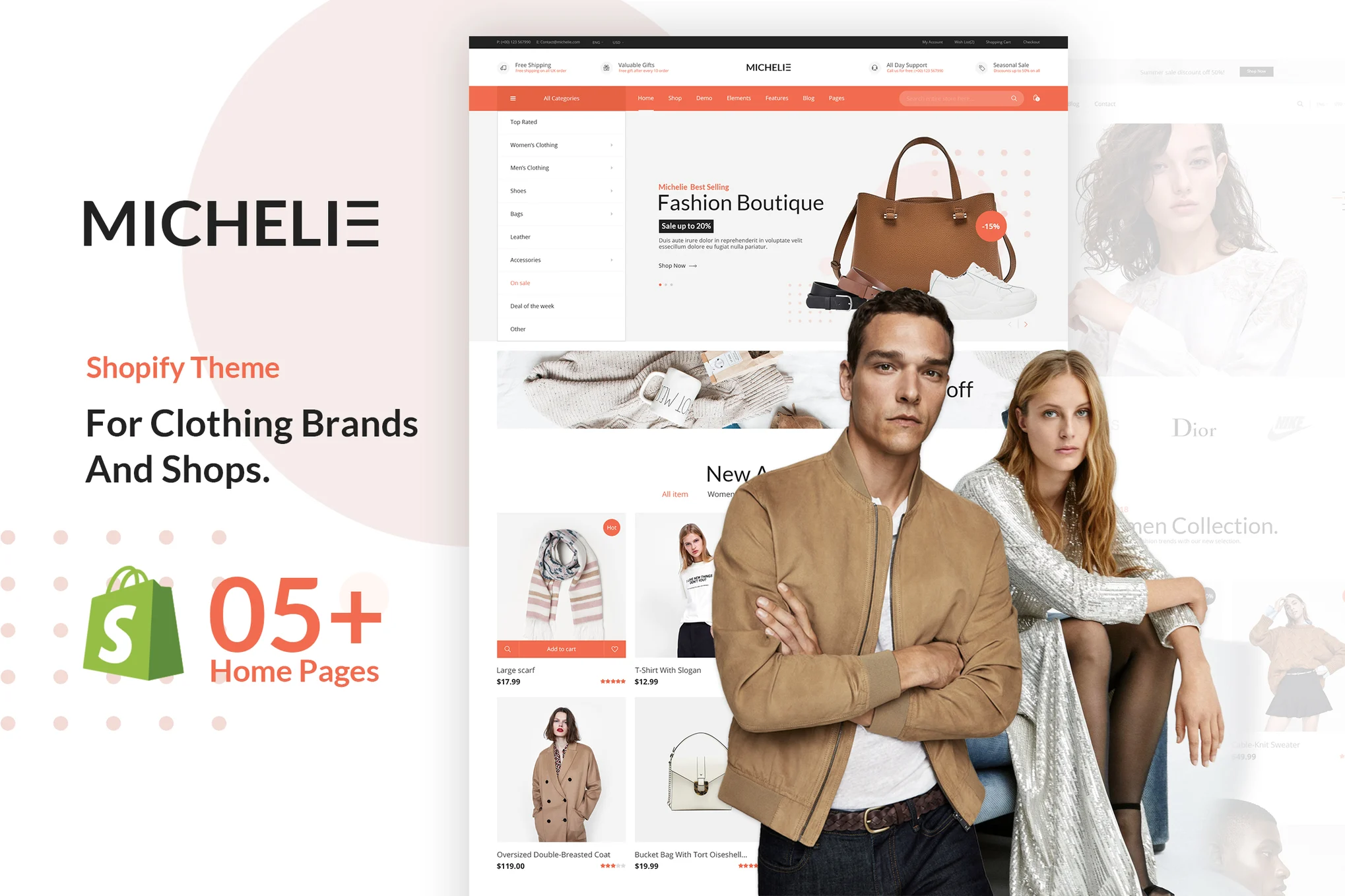 Michelie Fashion Shopify Theme
