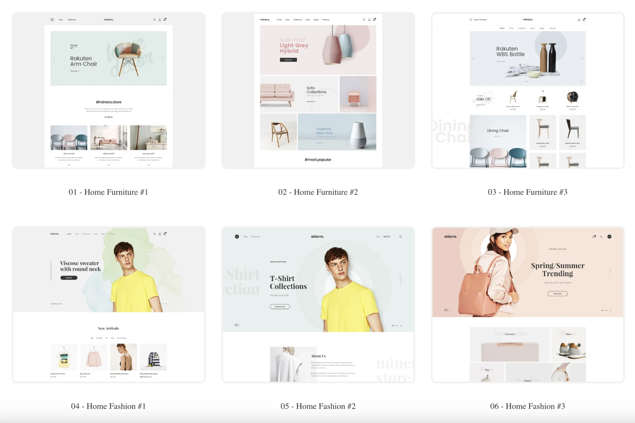Minera Multipurpose Shopify Theme