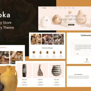 Moca Ceramic Pots Shopify Theme