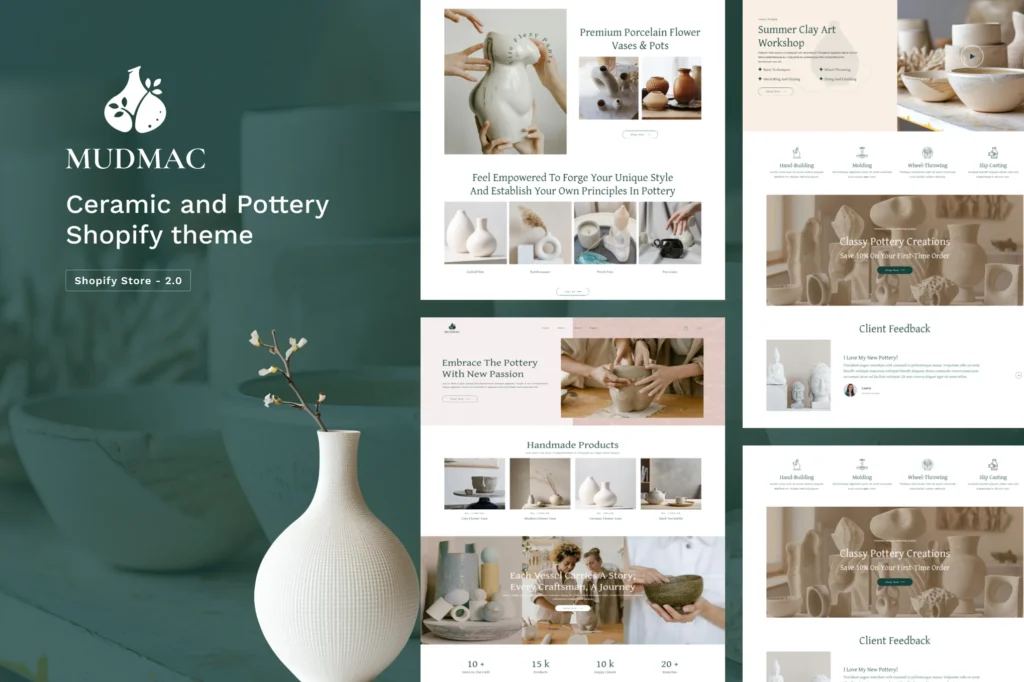 Mudmac Ceramic Shopify Theme