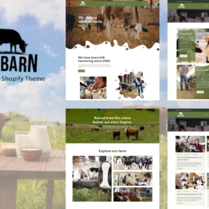 Mybarn Milk Store Shopify Theme