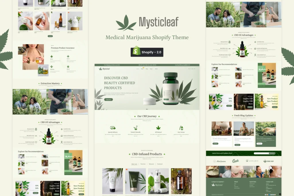Medical Marijuana Shopify Theme