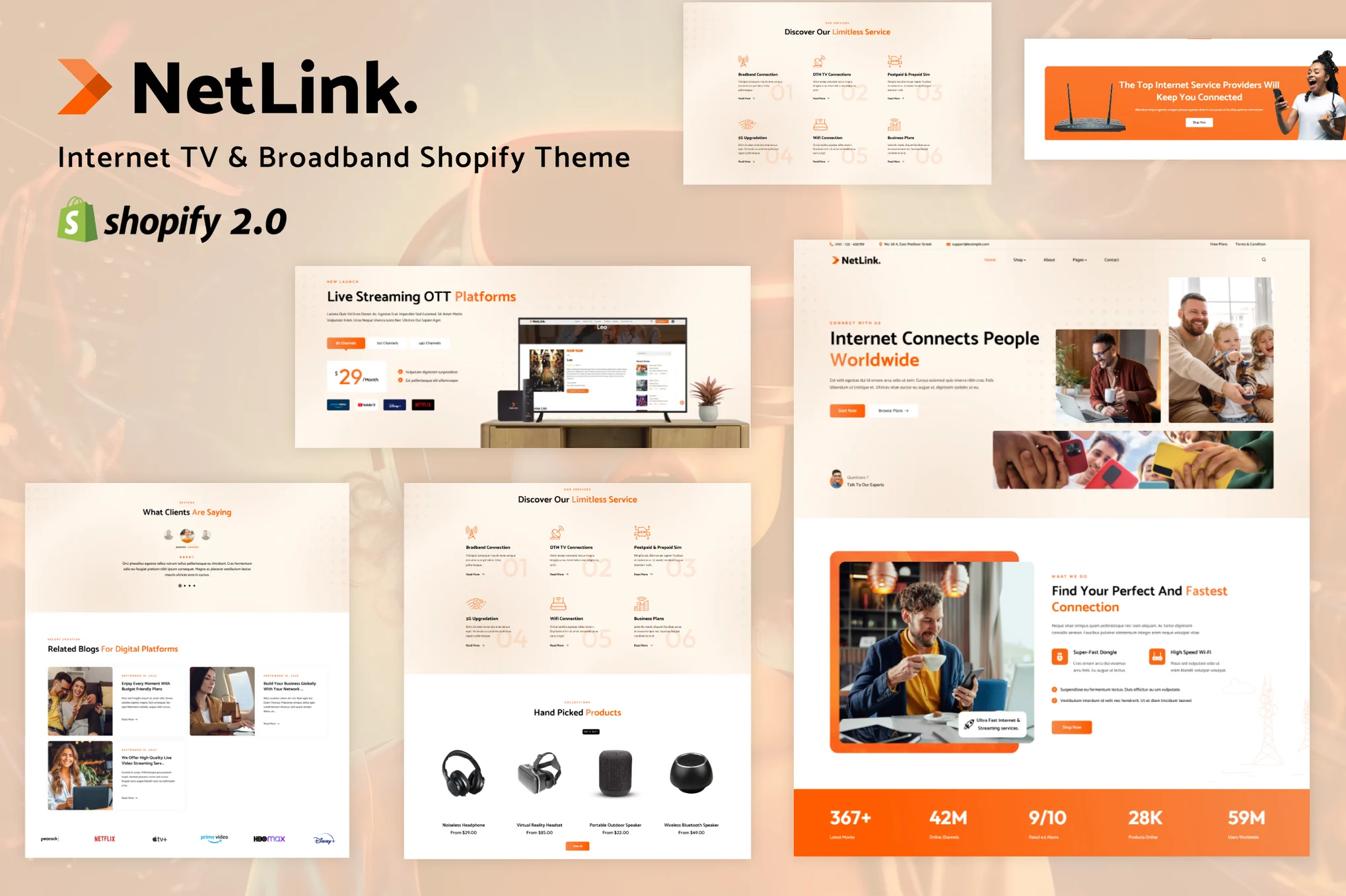 Netlink CCTV Shopify Theme
