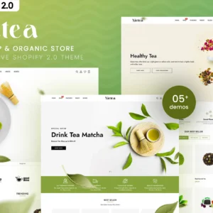 Nietea Tea Shop Shopify Theme
