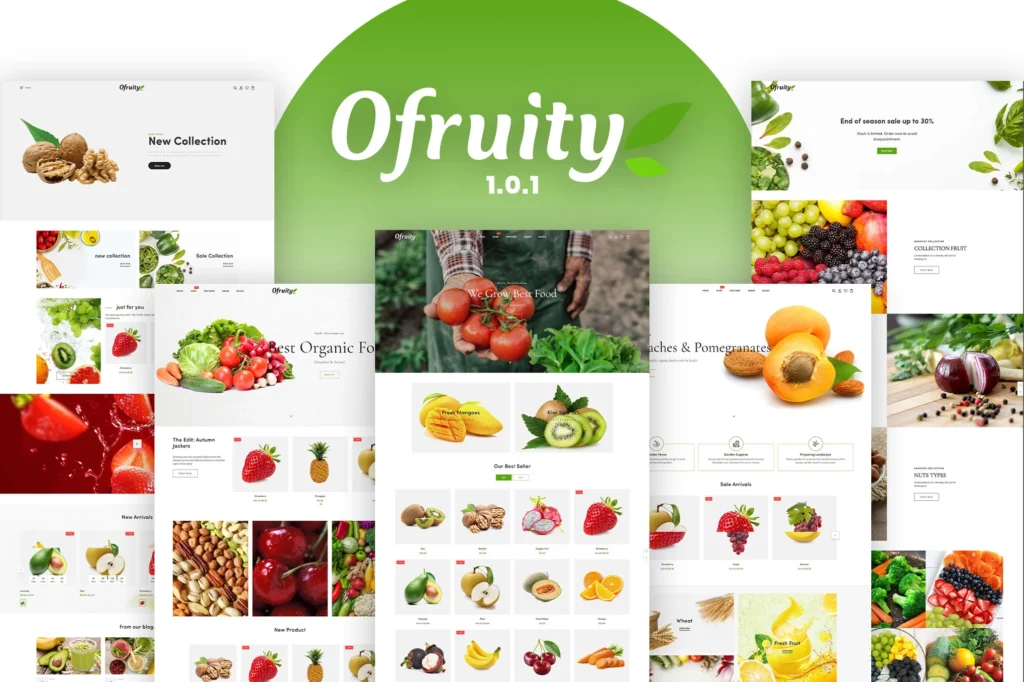 Ofruity Food Shopify Theme