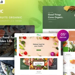 Ogenic Food Shopify Theme