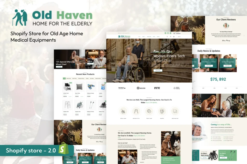 OldHaven Medical Shopify Theme