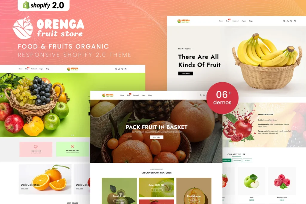 Orenga Fruits Shopify Theme