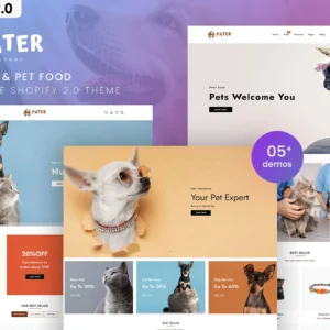 Pater Pet Food Shopify Theme