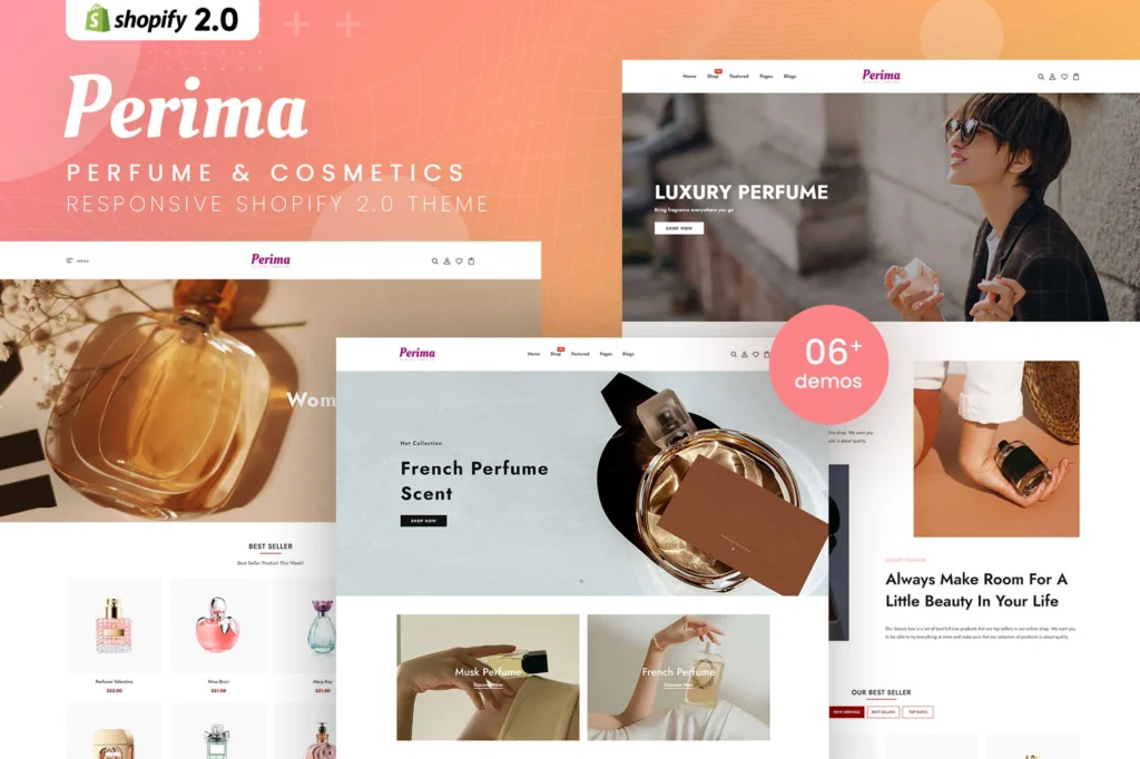 Perima Perfume Shopify Theme