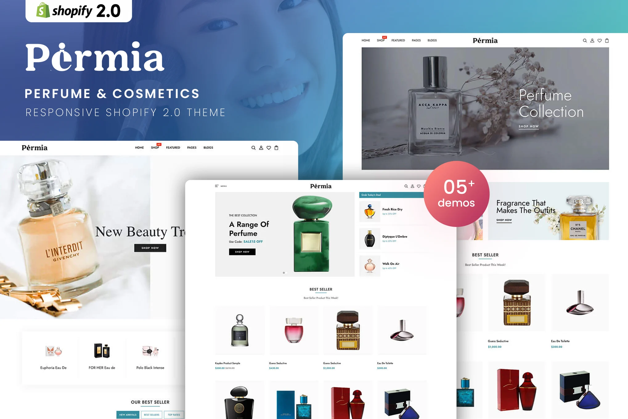 Permia Perfume Shopify Theme