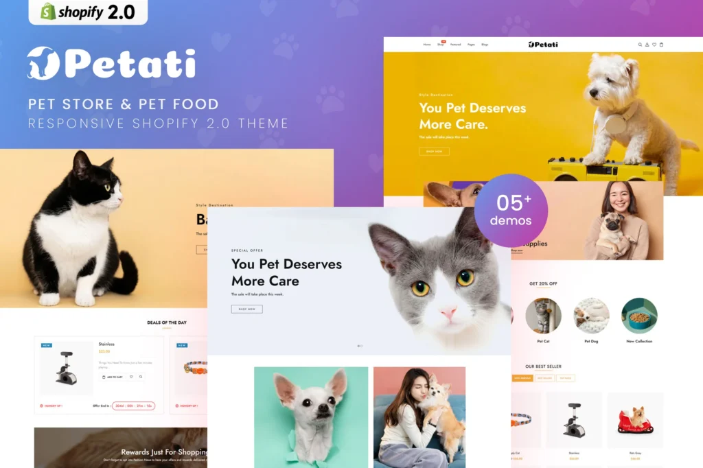 Petati Pet Store Shopify Theme