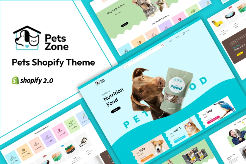 Petszone Pets Shopify Theme