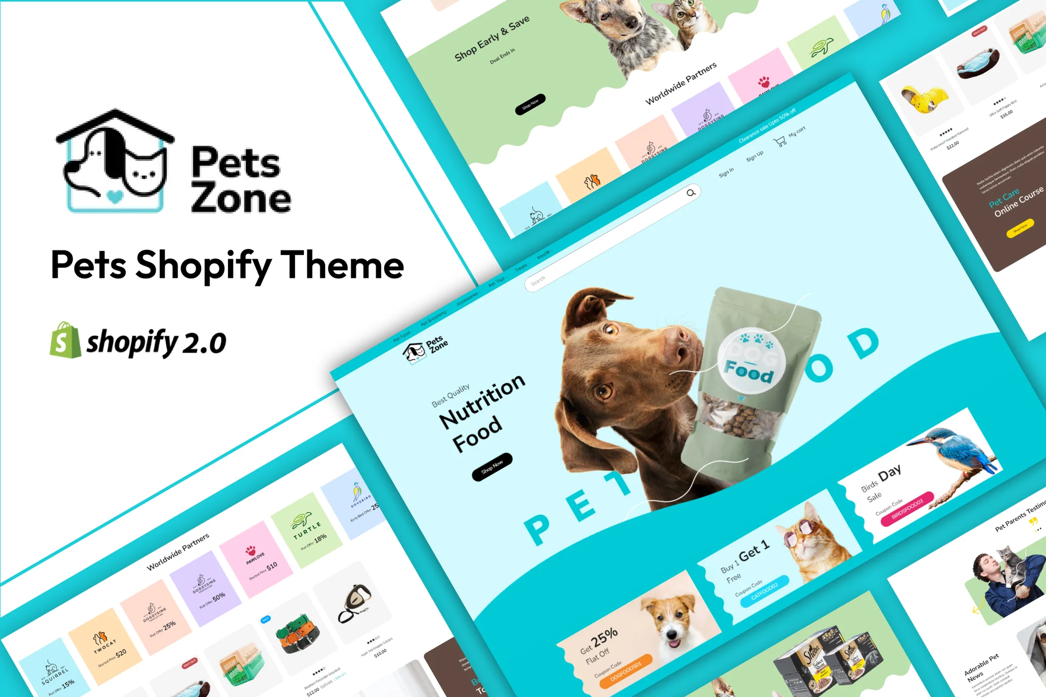 Petszone Pets Shopify Theme