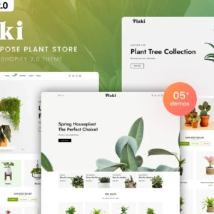 Plaki Plant Store Shopify Theme