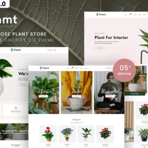 Plamt Plant Store Shopify Theme