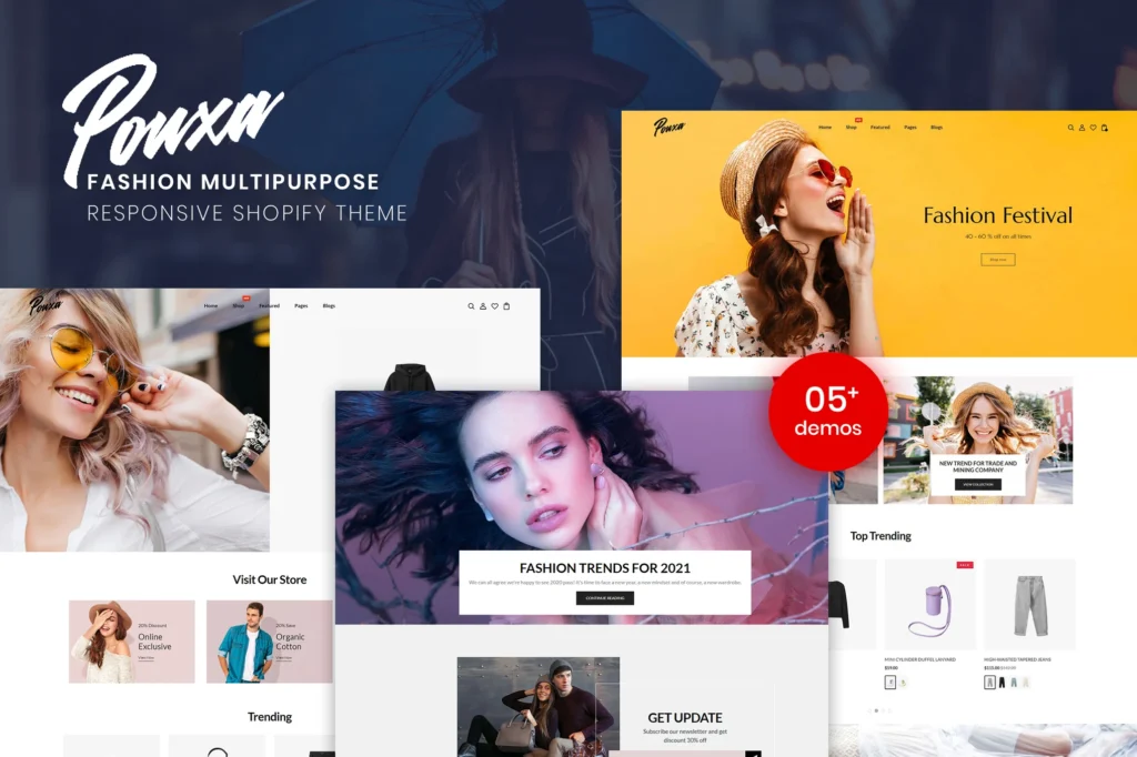 Pouxa Fashion Shopify Theme