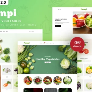 Pumpi Vegetables Shopify Theme