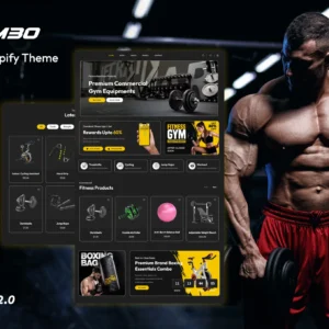 Rambo Fitness Shopify Theme