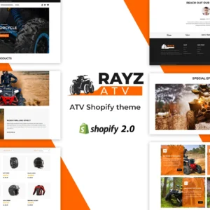 Rayz Motor Sports Shopify Theme