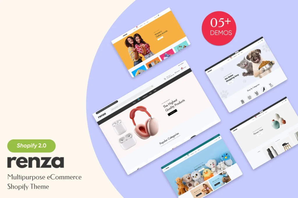 Renza Multipurpose Shopify Theme
