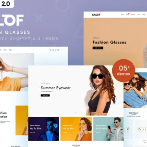 Salof Glasses Shopify Theme