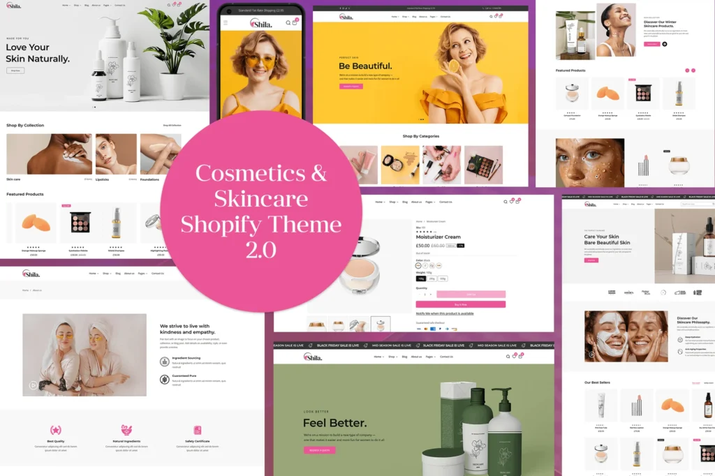 Shila Skincare Shopify Theme