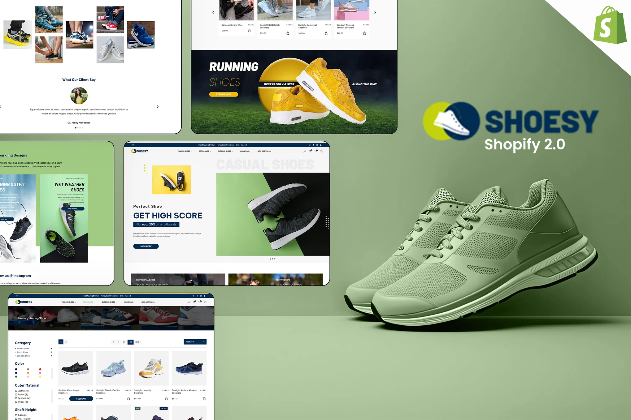 Shoesy Footwear Shopify Theme