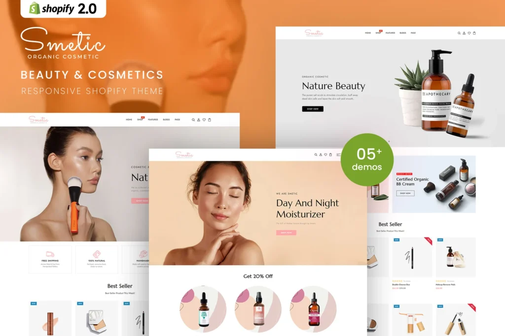 Smetic Cosmetics Shopify Theme