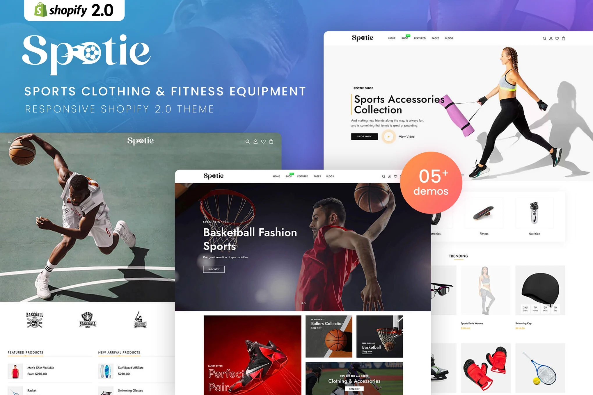 Spotie Fitness Shopify Theme
