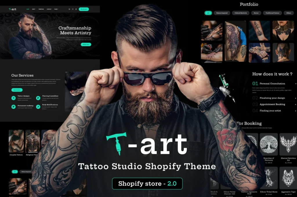 T Art Tattoo Shopify Theme