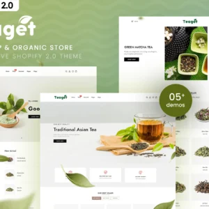 Teaget Tea Store Shopify Theme
