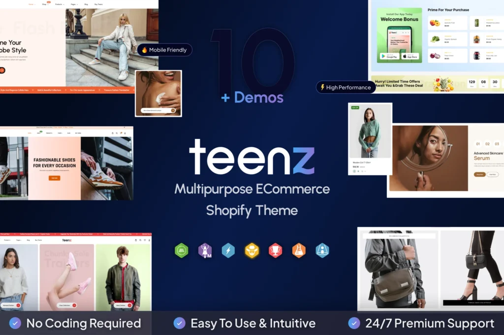 Teenz Multipurpose Shopify Theme