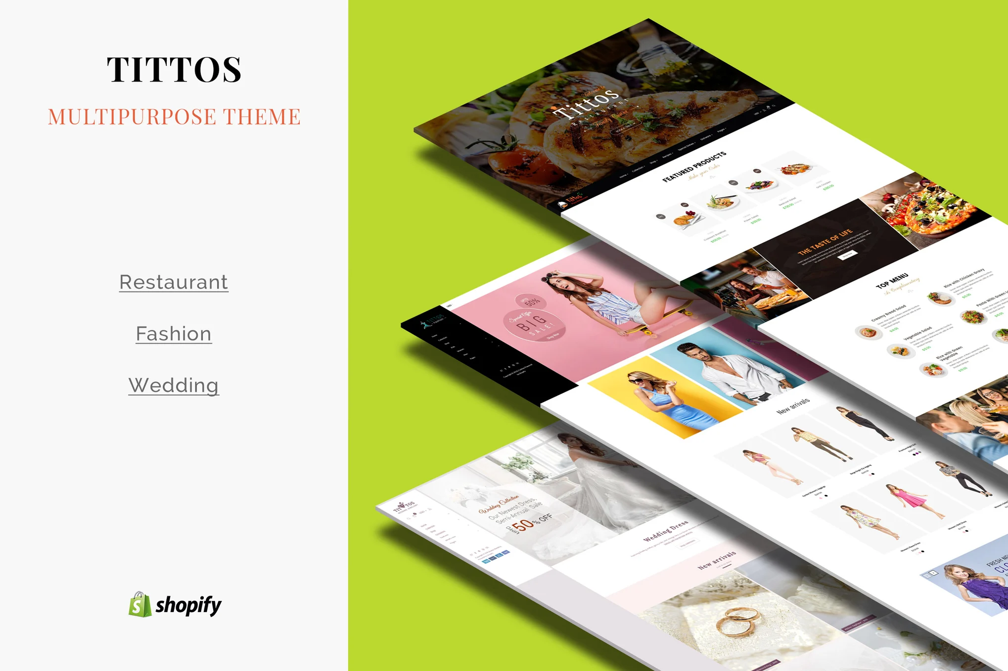 Tittos Multipurpose Shopify Theme