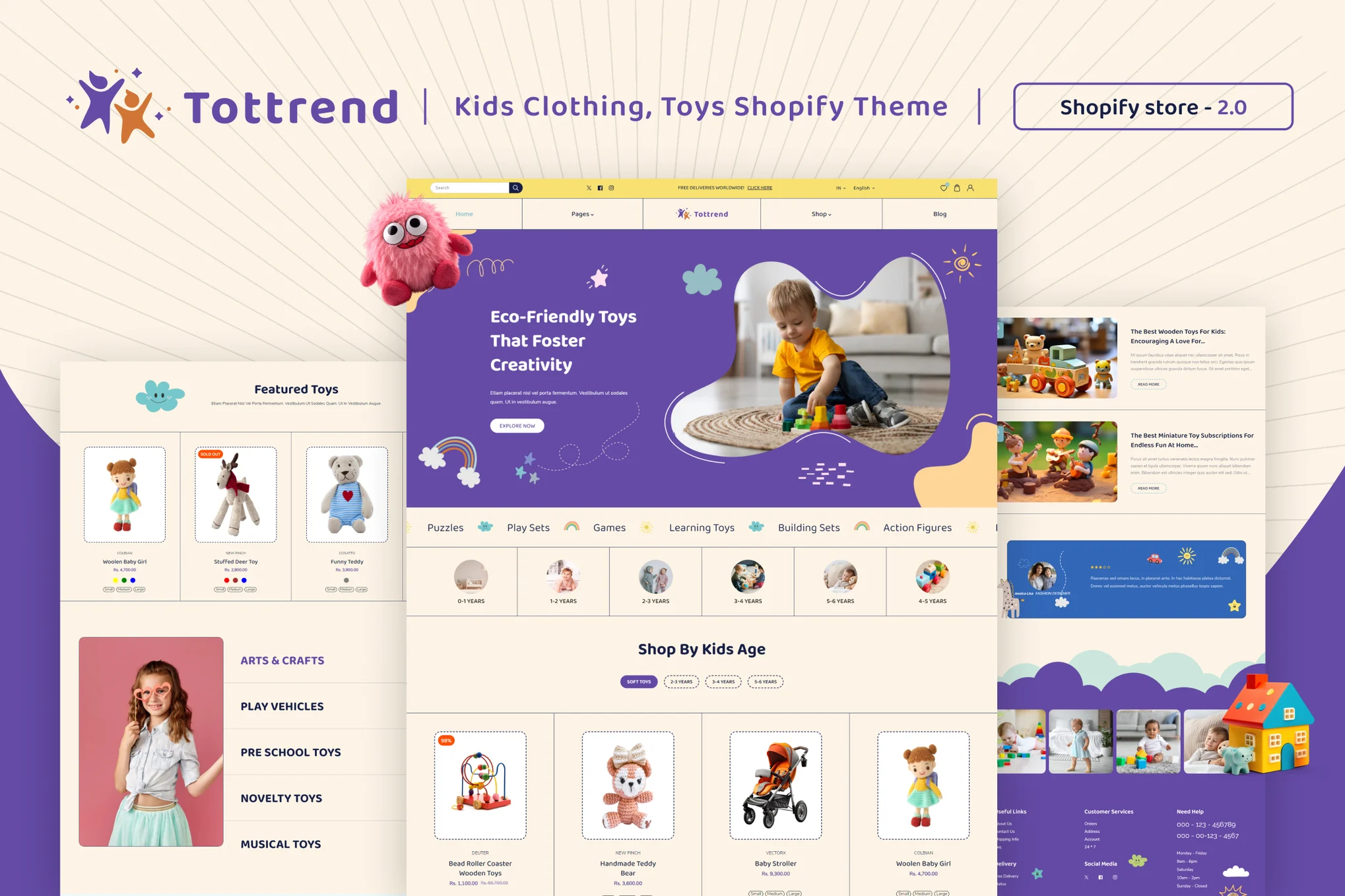 Tottrend Kids Toys Shopify Theme