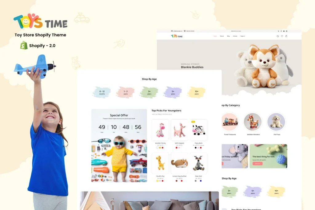 Toy Time Clothing Shopify Theme