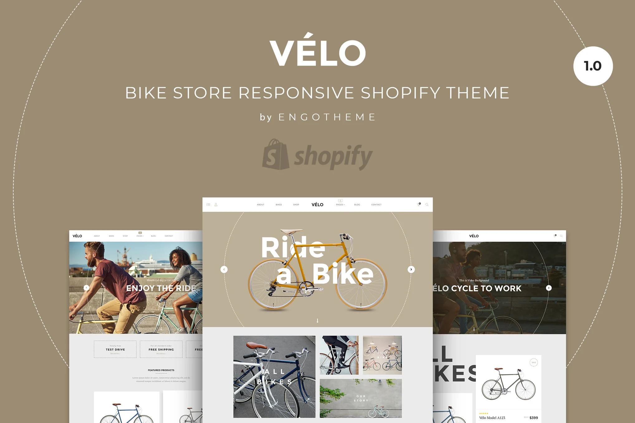 Velo Bike Store Shopify Theme