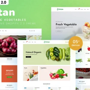 Vetan Vegetables Shopify Theme