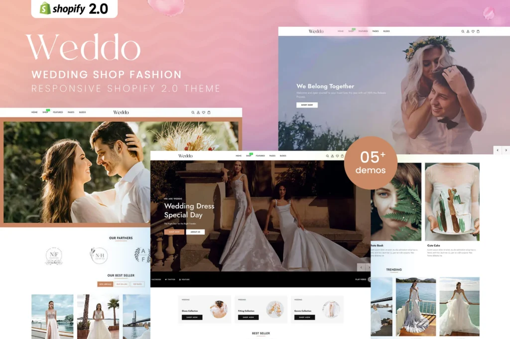 Weddo Wedding Fashion Shopify Theme